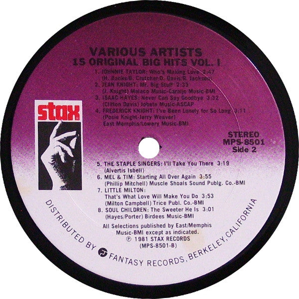 15 Original Big Hits Vol. 1