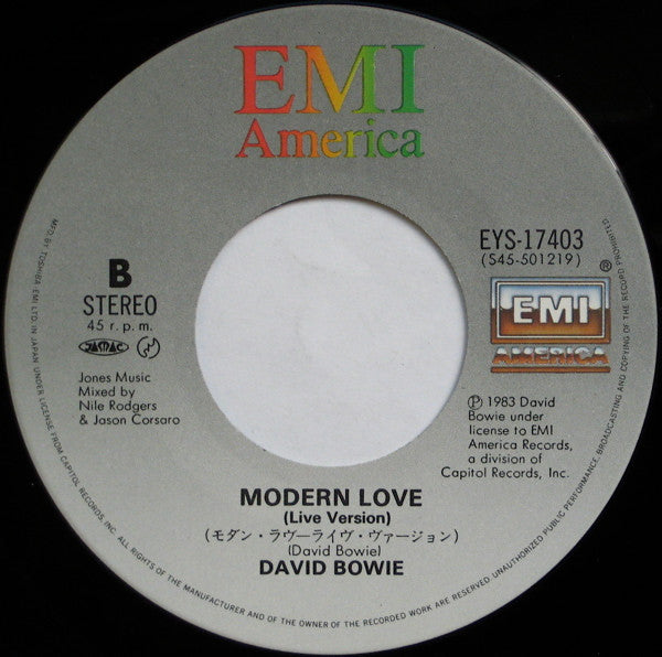 Modern Love = モダン・ラヴ