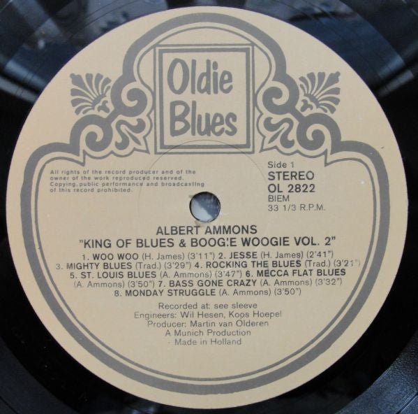 Release: Unknown Release-Vinyl-Netherlands-1982-OL 2822-2190532