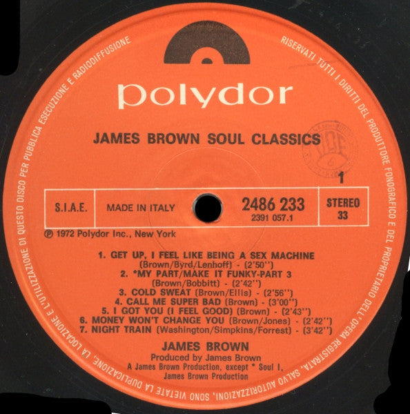James Brown Soul Classics