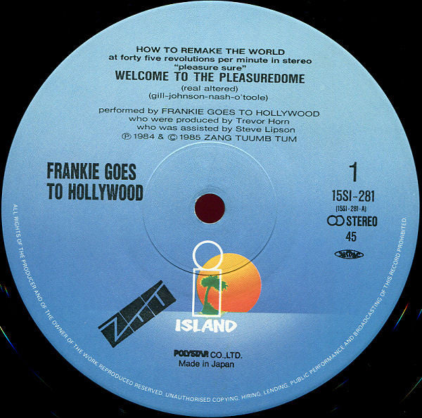 Welcome To The Pleasuredome