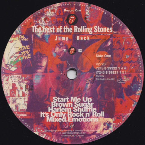 Jump Back (The Best Of The Rolling Stones '71 - '93)