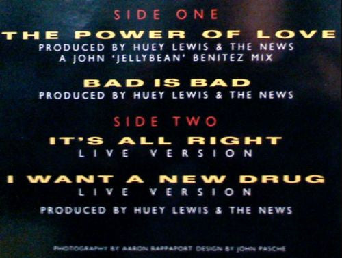 Release: The Power Of Love-Vinyl-UK-1985-HUEYX 1-1217797