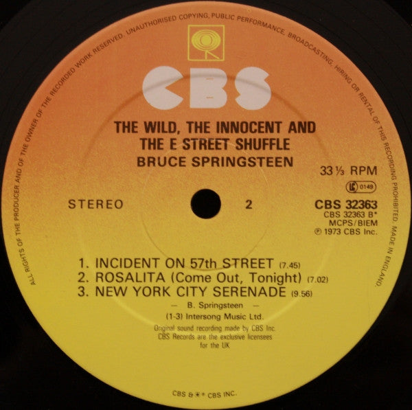 The Wild, The Innocent & The E Street Shuffle