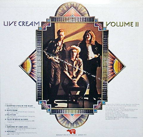 Live Cream Volume II