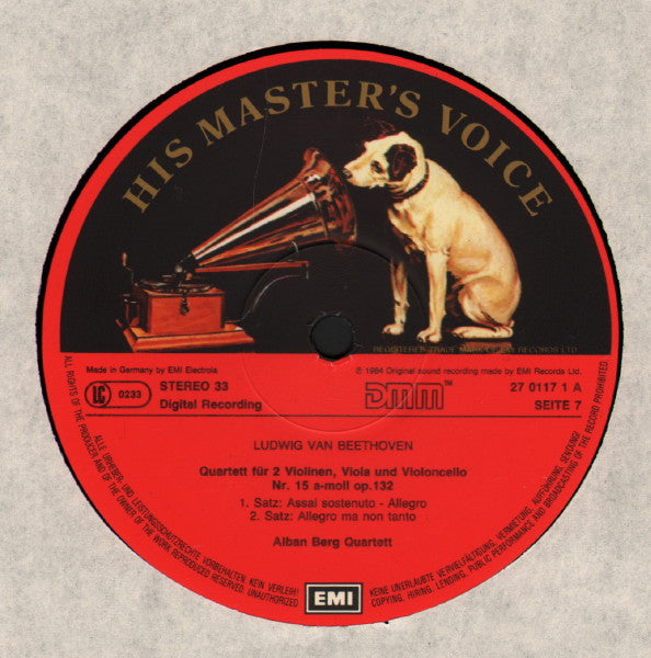 Die Späten Streichquartette = The Late String Quartets