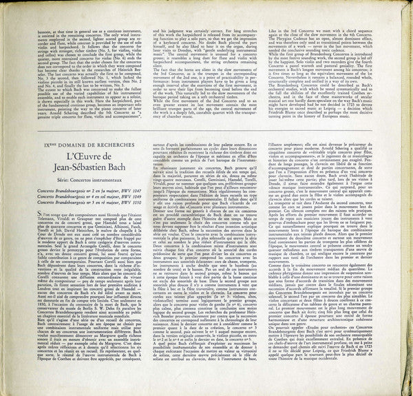 Brandenburgische Konzerte (2) (Nr. 2 F-Dur, BWV 1047 · Nr. 4 G-Dur, BWV 1049 · Nr. 5 D-Dur, BWV 1050)