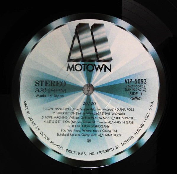 20/20 Twenty No.1 Hits From Twenty Years At Motown