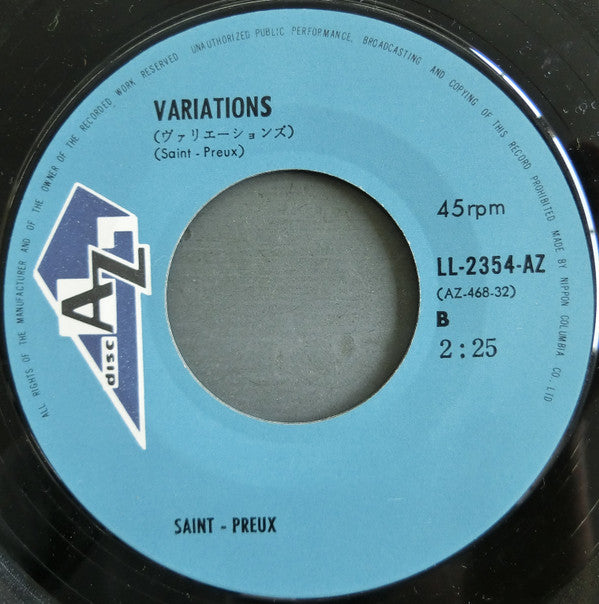 Concerto Pour Une Voix / Variations