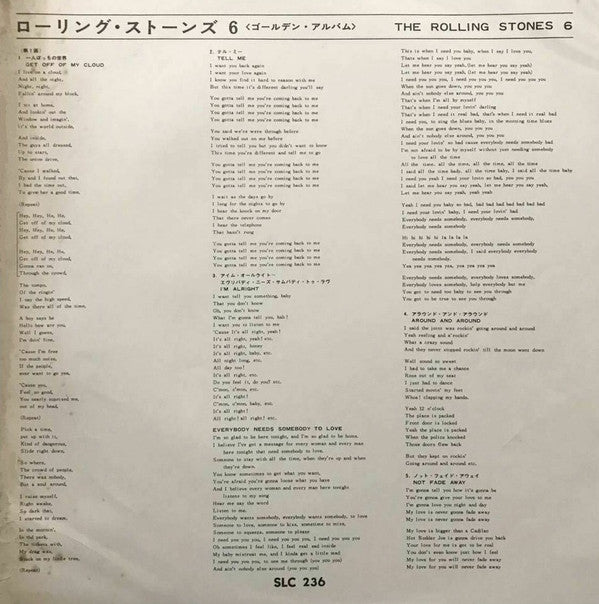 The Rolling Stones 6 - Golden Album