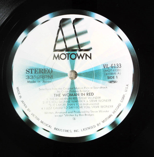 The Woman In Red (Selections From The Original Motion Picture Soundtrack)