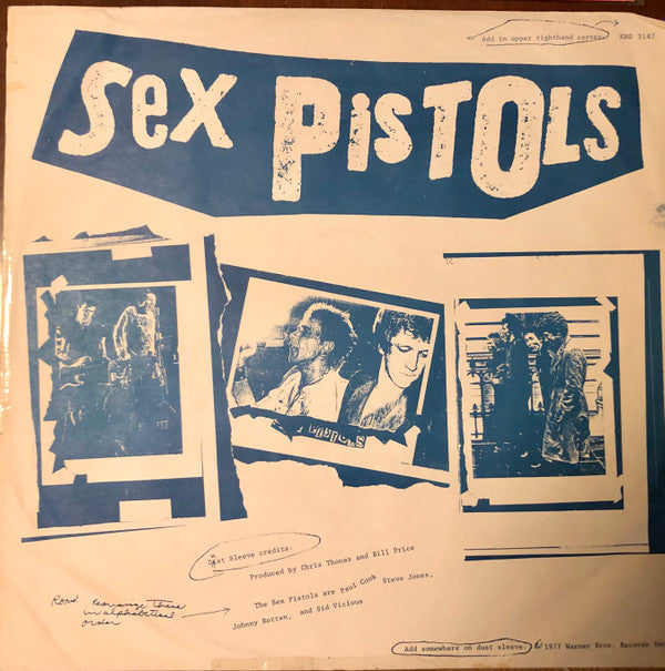 Never Mind The Bollocks Here's The Sex Pistols