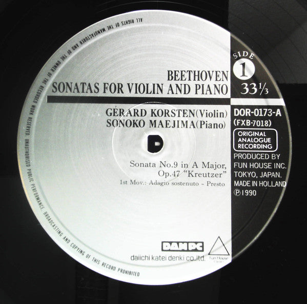 Sonatas for Violin And Piano