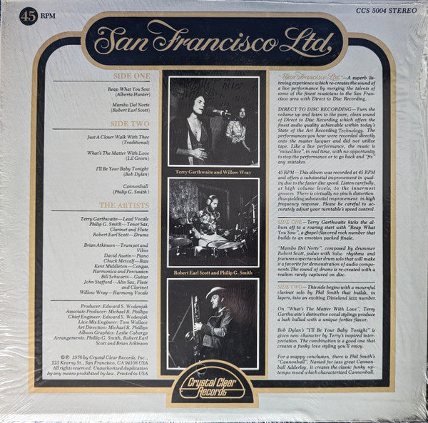 San Francisco Ltd.