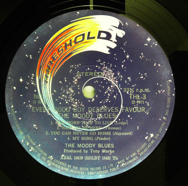 Every Good Boy Deserves Favour