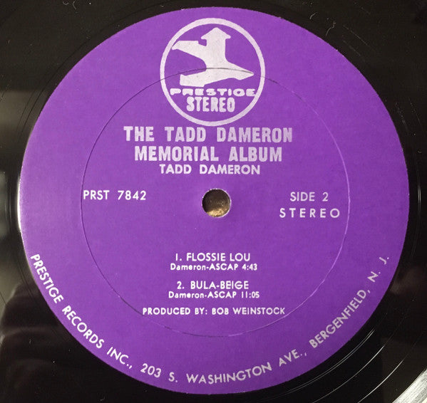 The Tadd Dameron Memorial Album