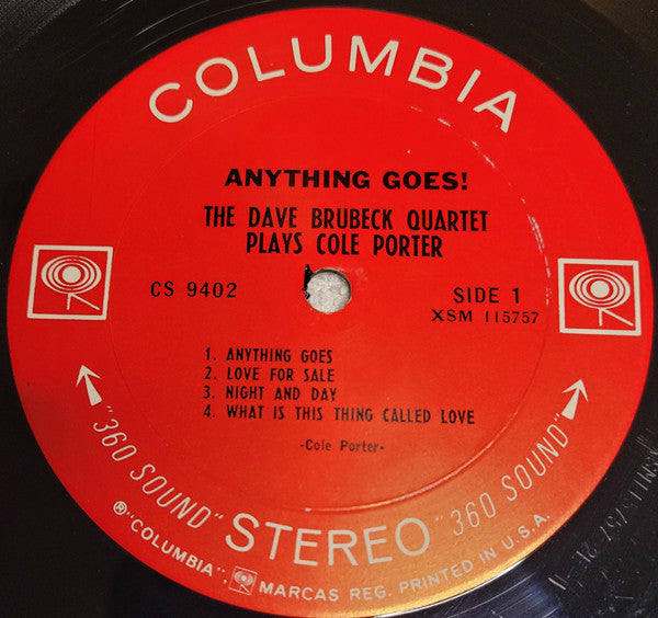 Anything Goes! The Dave Brubeck Quartet Plays Cole Porter