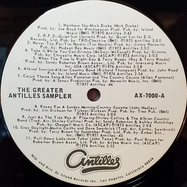 The Greater Antilles Sampler