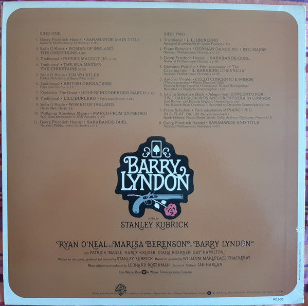 Barry Lyndon (Music From The Soundtrack)