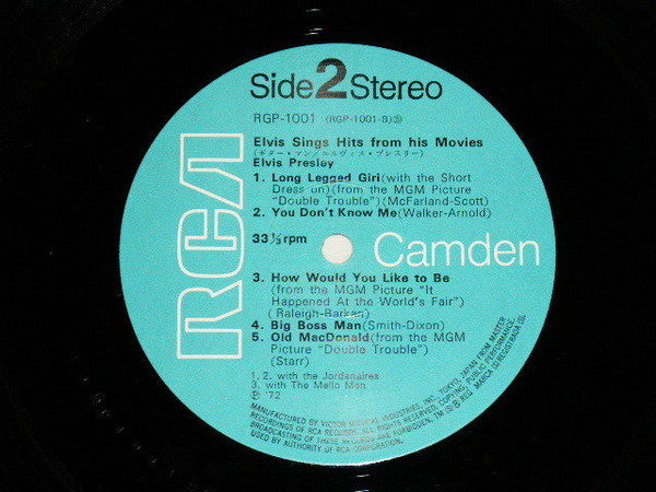 Elvis Sings Hits From His Movies