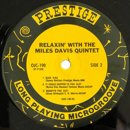 Relaxin' With The Miles Davis Quintet