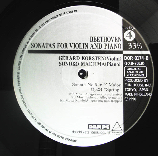 Sonatas for Violin And Piano