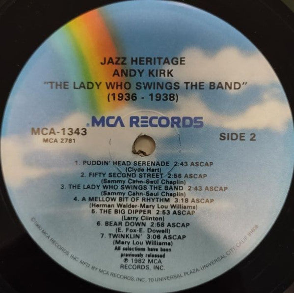 Release: The Lady Who Swings The Band (1936-1938)-Vinyl-US-1982-MCA1343-29600194