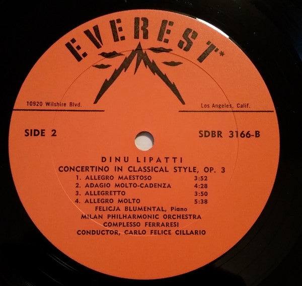 Concerto In Classical Style / Op. 3. Rumanian Dances For Piano And Orchestra