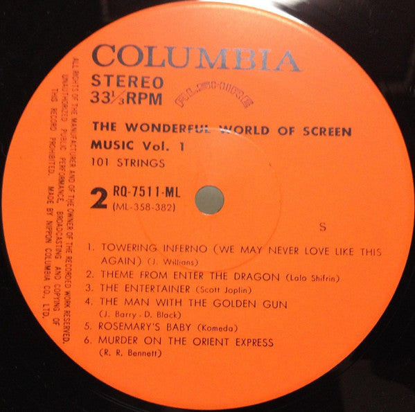 The Wonderful World Of Screen Music Vol. 1