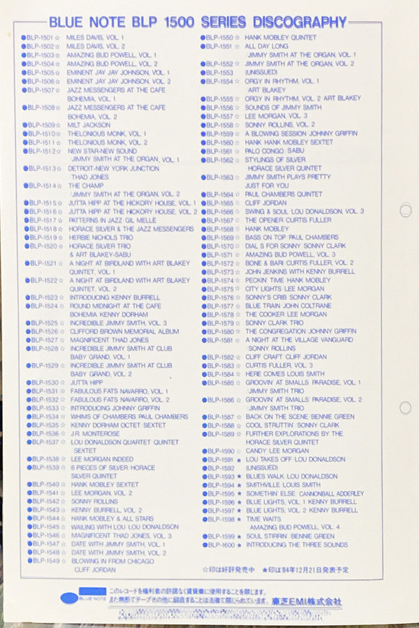 A Night At The "Village Vanguard"