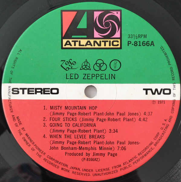 Untitled = レッド・ツェッペリン IV