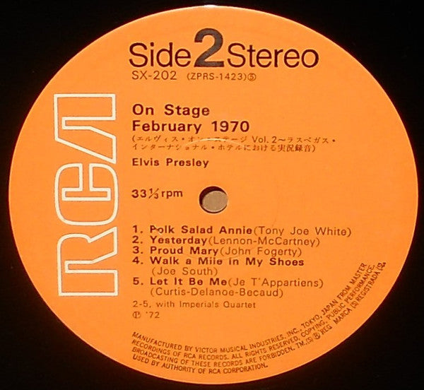 On Stage-February, 1970