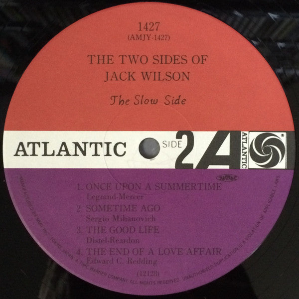 The Two Sides Of Jack Wilson