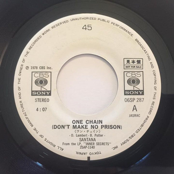 One Chain (Don't Make A Prison) / Move On