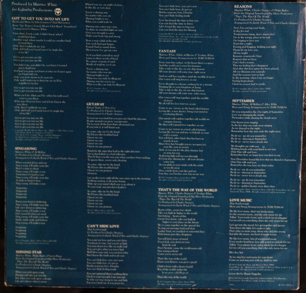 The Best Of Earth Wind & Fire Vol. I