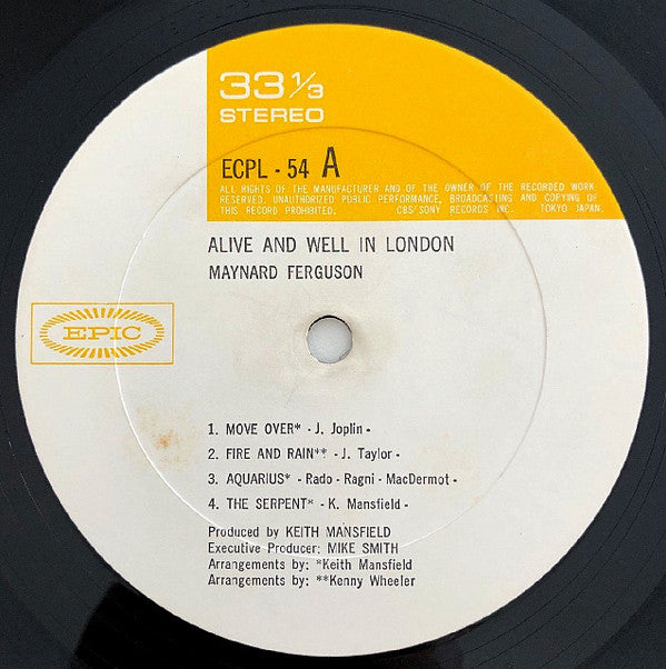 Alive & Well In London