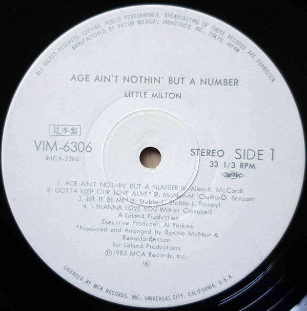 Age Ain't Nothin' But A Number