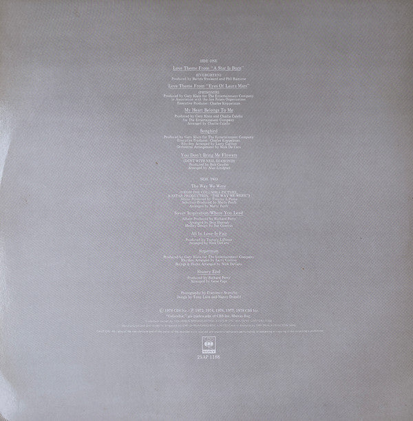 Barbra Streisand's Greatest Hits (Volume 2)