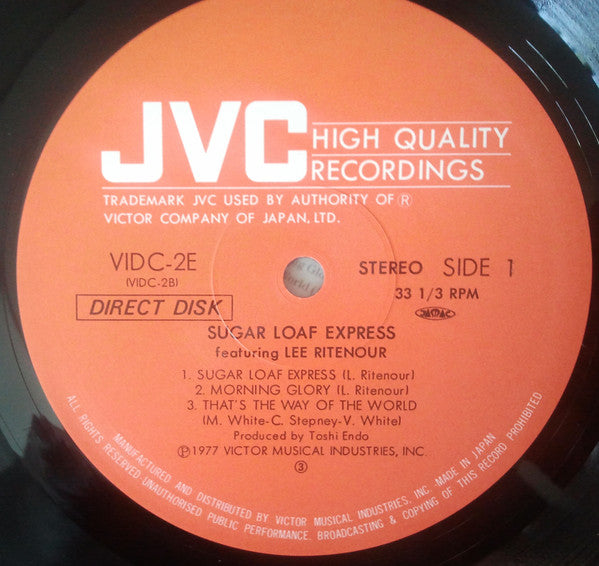 Sugar Loaf Express Featuring Lee Ritenour