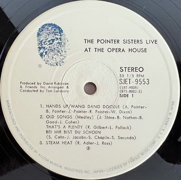 The Pointer Sisters Live At The Opera House