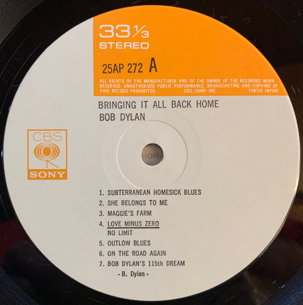 Bringing It All Back Home