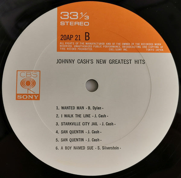 Johnny Cash's New Greatest Hits