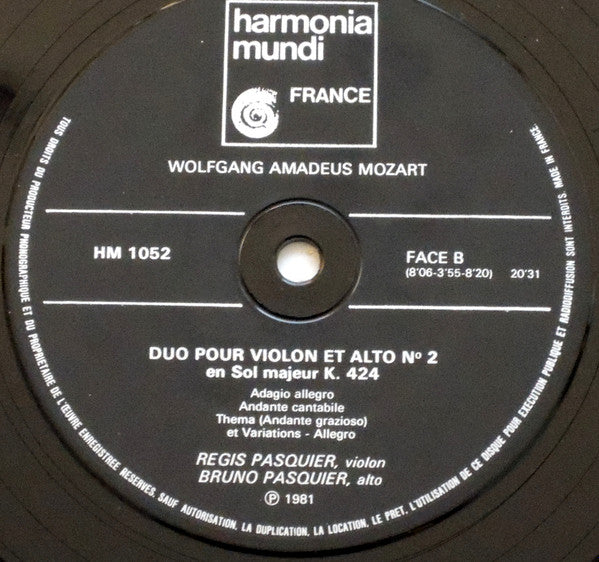 Duos Pour Violon Et Alto