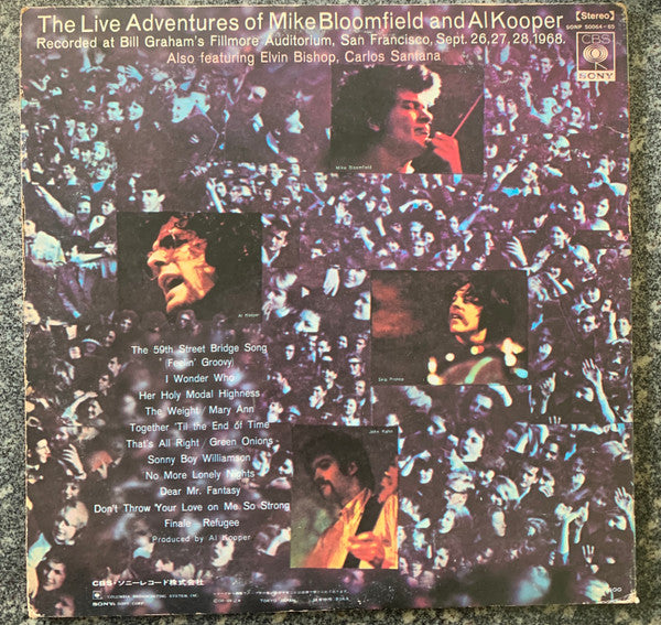 The Live Adventures Of Mike Bloomfield And Al Kooper