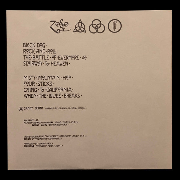 IV = レッド・ツェッペリン IV