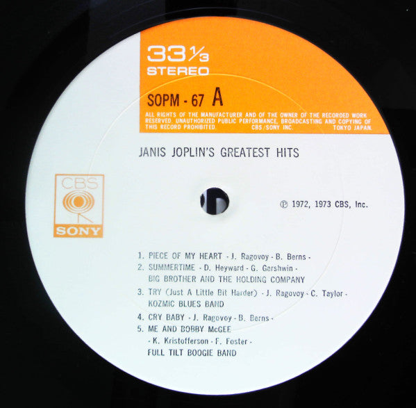 Janis Joplin's Greatest Hits