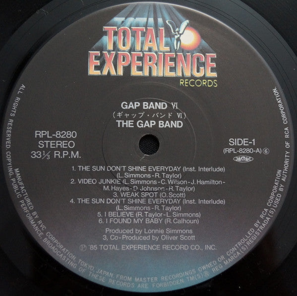 Gap Band VI