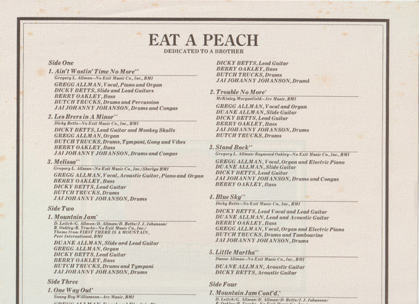 Eat A Peach