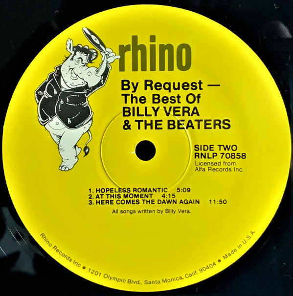 By Request (The Best Of Billy Vera & The Beaters)