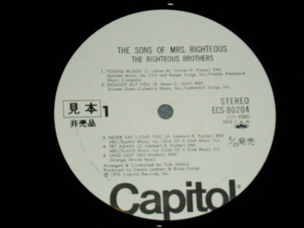 The Sons Of Mrs. Righteous